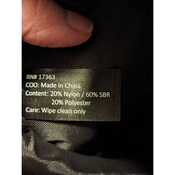 Le Mystere Black Sling Waistband Fanny Pack - Picture 5 of 10